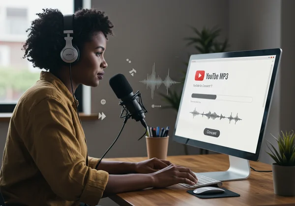 Podcaster convirtiendo video de YouTube a MP3