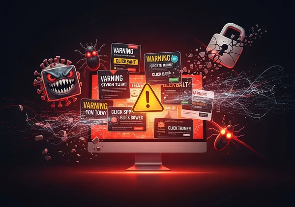Malware, pop-ups y robo de datos