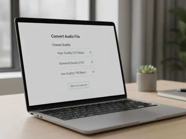 Opciones de tasa de bits en una herramienta de navegador